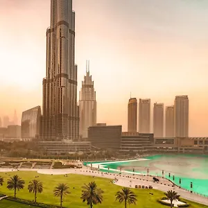  شقة Elite Royal - Full Burj Khalifa & Fountain View - Signature - 2 Bedrooms & 1 Open Bedroom Without Partition